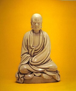 Bodhidharma (Damo), Ming hanedanı (1368-1644) (porselen)